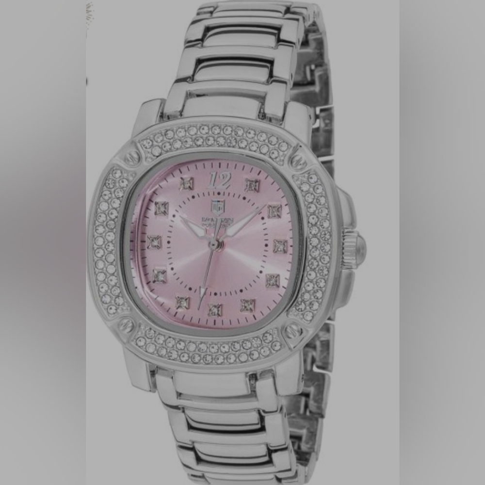 Montres Prestige X Invicta women's watch in steel with a pink dial and gemstone - Picture 5 of 5